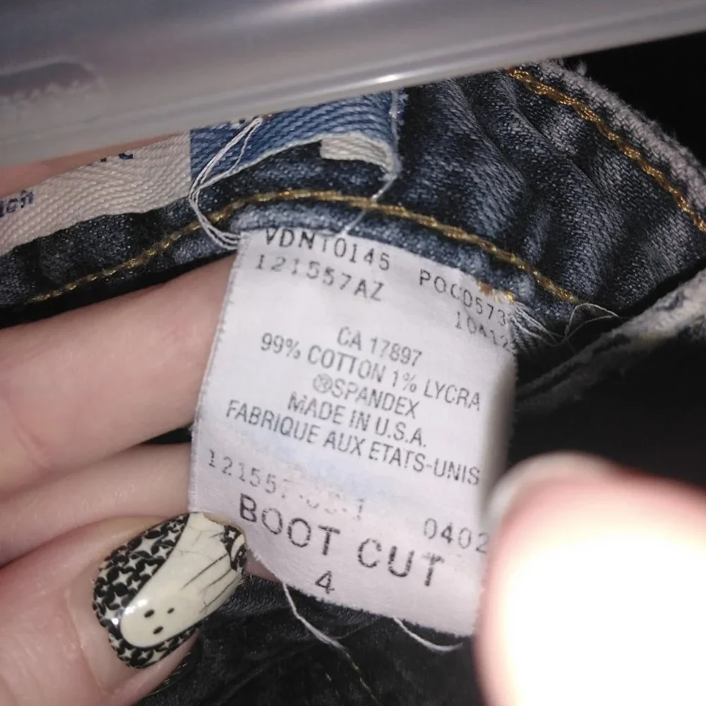 GAP Boot Cut jeans size 4 - Picture 2 of 3